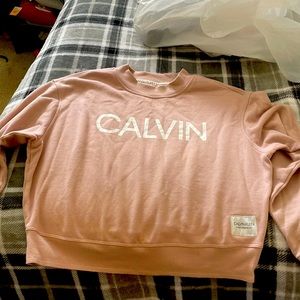 Calvin Klein crop sweatshirt